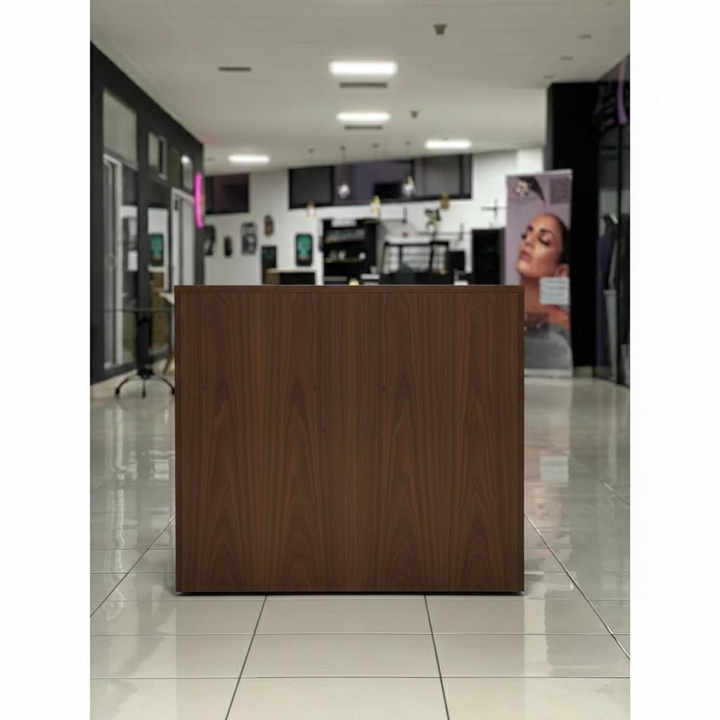 خزانة تخزين مع مكتب خدمة مدمج بعجلات – جوج فواحد